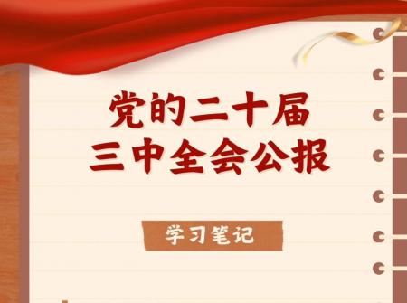 收藏！二十屆三中全會(huì)公報(bào)學(xué)習(xí)筆記